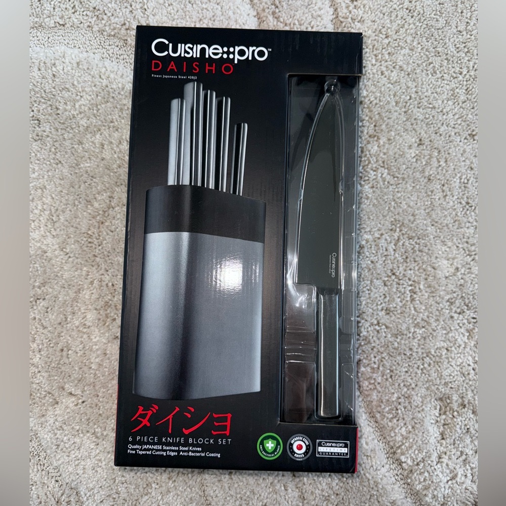 Cuisine::pro Daisho 5-Piece Knife Block Set